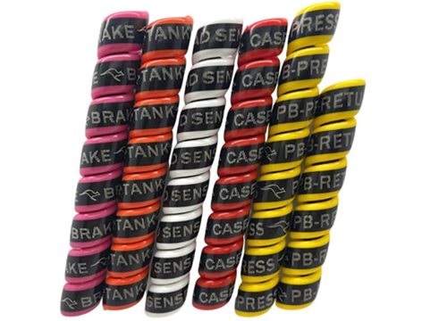 Outback Wrap Hydraulic Hose Markers - Power Beyond Pack