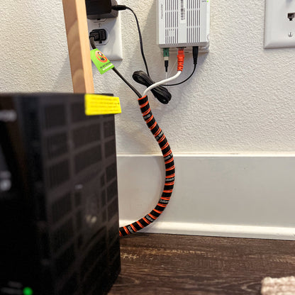 Outback Wrap Snakelet Wrap 1/2" (12mm) - Black