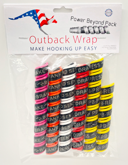 Outback Wrap Hydraulic Hose Markers - Power Beyond Pack