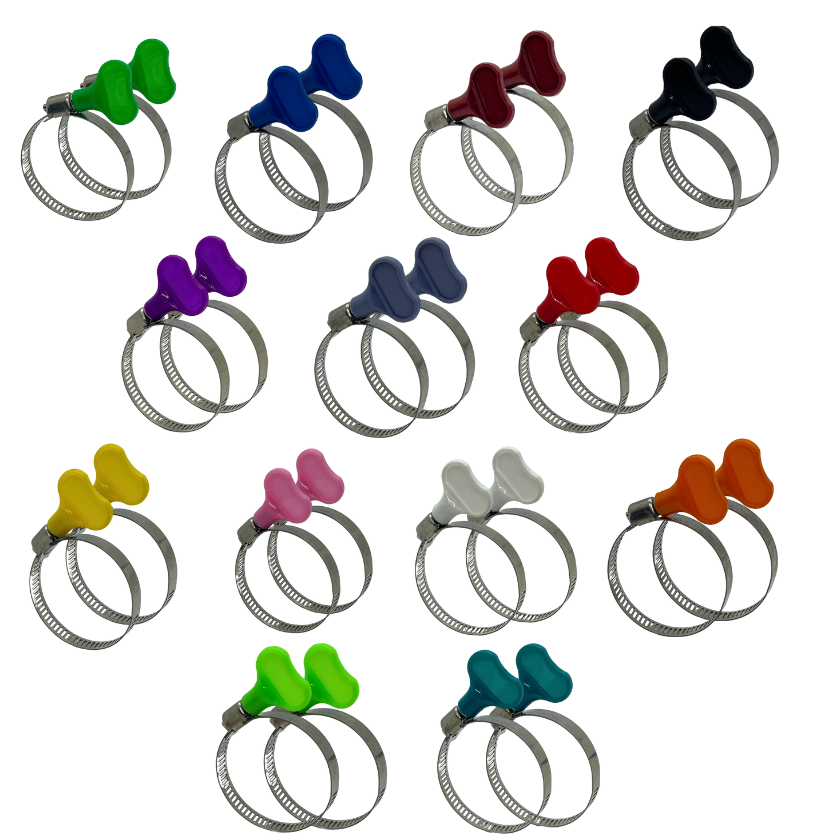 Outback Wrap Butterfly Hose Clamp - Mixed