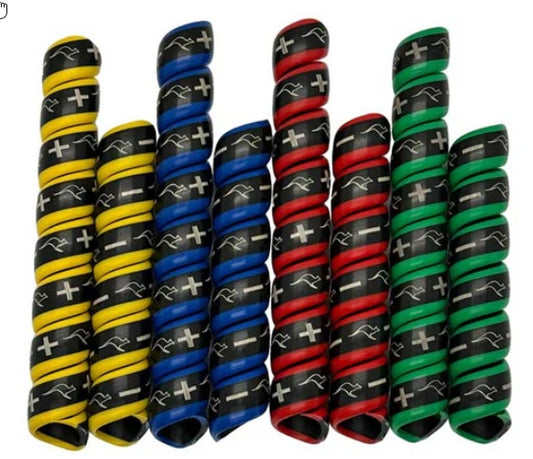 Outback Wrap Hydraulic Hose Markers: 4 Pair Pack 1 + and -