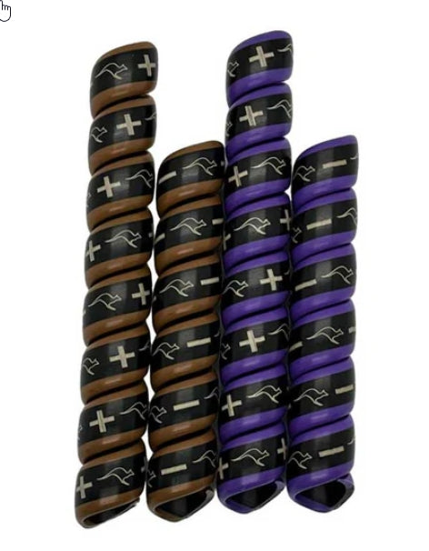 Outback Wrap Hydraulic Hose Markers: 2-Pair Pack 2 + and -